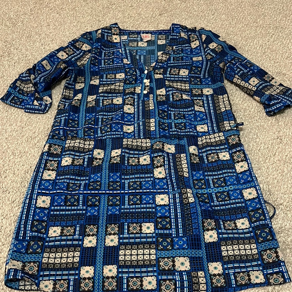 RBL size medium patterned dress